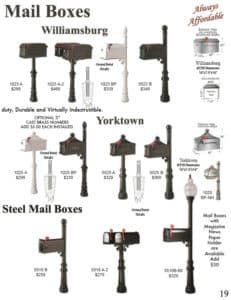 Mailbox Posts For Sale In Houston texas