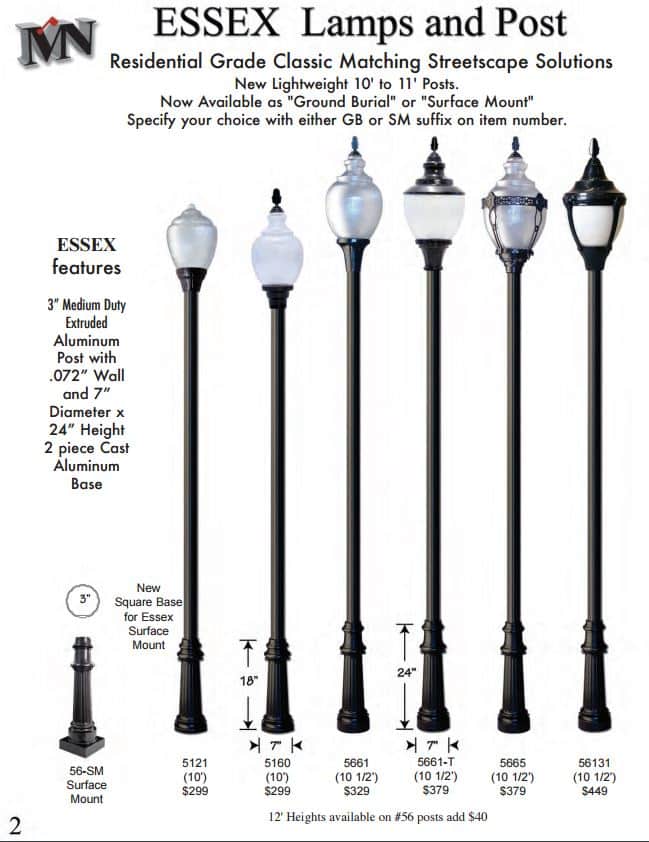 decorative light posts outdoor League City, TX 