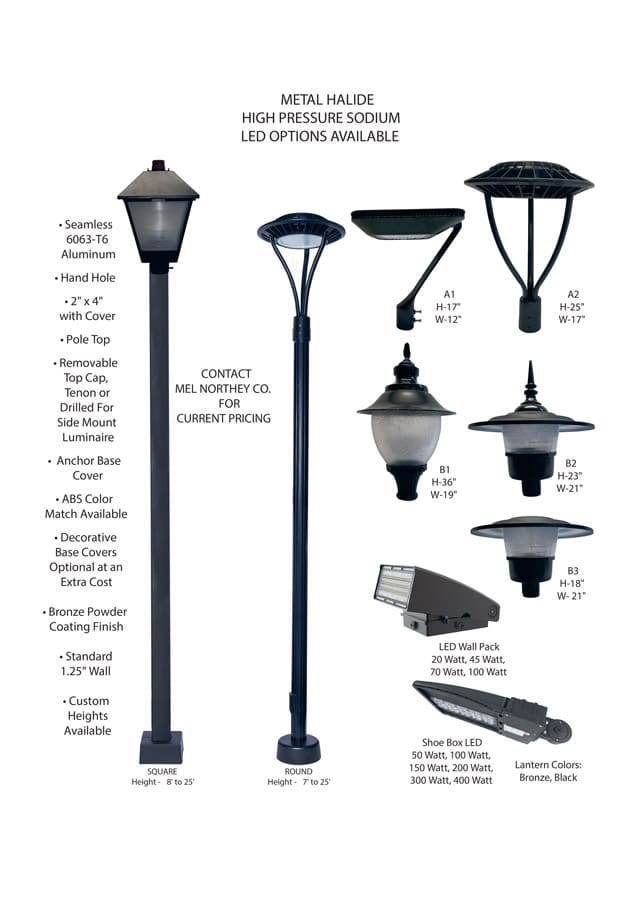 outdoor LED light fixtures