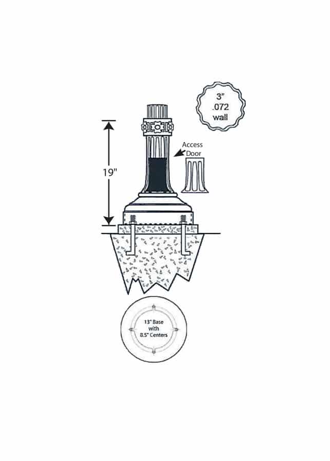 Solar Light Post Houston, TX - Reduce Energy Use 2 solar light post Houston, TX